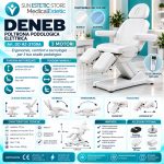 Poltrona podologica Deneb  comfort e tecnologia