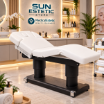 Cabina Spa Elegante con Lettino Estetico