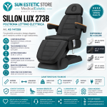Poltrona estetica elettrica Sillon Lux 273B