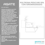 agate poltrona pedicure spa sunesteticstore