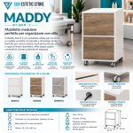 Maddy  Mobiletto Modulabile Elegante