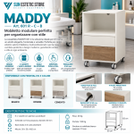 Poster commerciale MADDY 601 in stile spa moderno