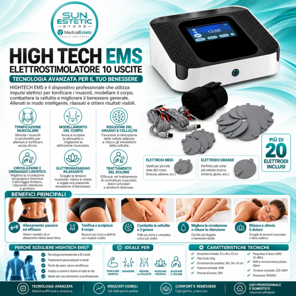 Infografica EMS ad Alta Tecnologia