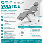 Brochure Solstice  Poltrona Podologica Professionale