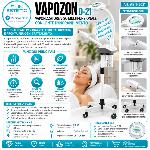 Infografica Vapozon D 21 Professionale