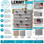 Espositore Lemmy  Eleganza e Visibilita
