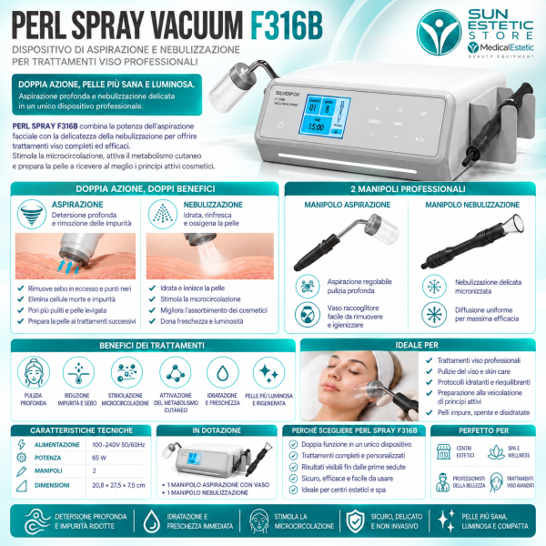 Brochure professionale Perl Spray F316B