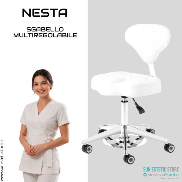 nesta sgabello multiregolabile sunesteticstore