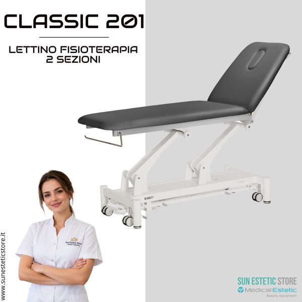 classic 201 lettino fisioterapia sunesteticstore