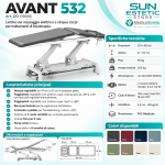 Brochure Lettino Elettrico AVANT 532