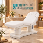 Lettino estetico in spa di lusso