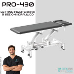 pro 430 lettino fisioterapia sunesteticstore